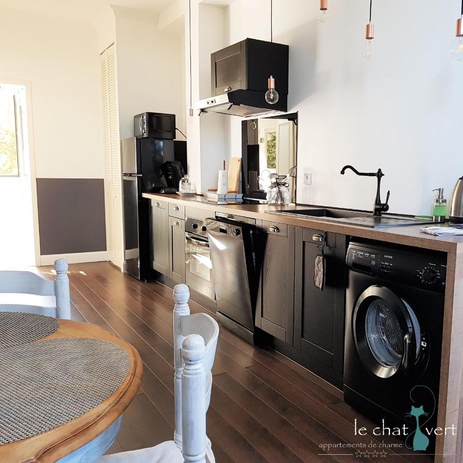 Le Chat Vert - Appartements Adults Only Saint-André Exterior foto